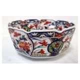 1114	ASIAN PANEL SIDED BOWL, APPROXIMATELY 8 IN X 4 IN H
