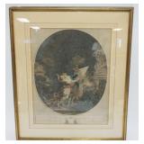1169	FRAMED PRINT *LE SERMENT D