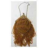 1197	ANTIQUE LADIES BEADED EVENING BAG, APPROXIMATELY 7 IN