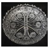 1199	BRILLIANT CUT GLASS BOWL, APPROXIMATELY 7 IN X 1 1/2 IN H