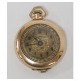 1219	ANTIQUE LADIES 14K GF 20 YEAR WATCH PENDANT