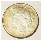 1225	1922 PEACE SILVER DOLLAR