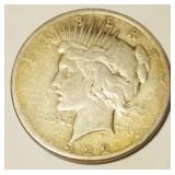 1226	1922 PEACE SILVER DOLLAR