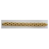 1240	BARAKA MENS LINK BRACELET, 64.63 DWT, APPROXIMATELY 7 IN LONG