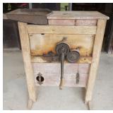 1150	TREMAN & WATERMAN GRAIN CORN HUSKER, APPROXIMATELY 18 IN X 35 IN X 32 IN H