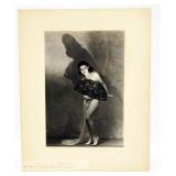 1102	H RICHARDSON CREMER PHOTOGRAPHER (1878-1942) NEW YORK, NEW JERSEY, 1933 PHOTO OF WOMAN DANCER T