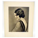 1103	H RICHARDSON CREMER PHOTOGRAPHER (1878-1942) NEW YORK, NEW JERSEY, PHOTO CA 1930 OF WOMAN TITLE