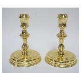 1012	BALDWIN BRASS CANDLESTICKS, APPROXIMATELY 6 IN