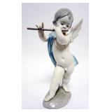 1065	LLADRO PORCELAIN FIGURE *ANGEL WITH FLUTE* APPROXIMATELY 11 IN HIGH