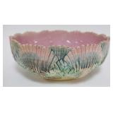 1083	ANTIQUE ETRUSCANS MAJOLICA BOWL, APPROXIMATELY 8 1/4 IN X 3 1/4 IN HIGH