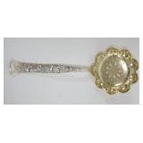 1089	STERLING SILVER TIFFANY & CO. SIFTER/STRAINER SPOON, 1.4 OZT