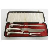1093	SILVER PLATE CARVING SET