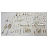 1100	LARGE GROUP OF ASSORTED DANISH FLATWARE, MANY MARKED 830S