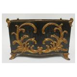 1150	PRIMAS HOME AND CAFE HAND PAINTED PLANTER, JOHN RICHARDS, APPROXIMATELY 14 IN X 8 IN X 10 IN H