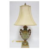 1180	JOHN RICHARD URN SHAPED TABLE LAMP, APPROXIMATELY 33 IN H
