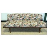 1252	MID CENTURY MODERN SOFA *MODERN FOAM FURNITURE NEWARK NJ*, APPROXIMATELY 75 IN X 31 IN X 31 IN 