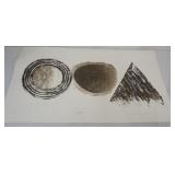 1083	JAMES ROSENQUIST SIGNED AND NUMBERED PRINT *SWING SCREEN* 69/78, APPROXIMATELY 23 IN X 40 IN 