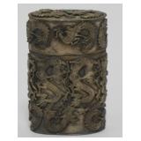 1007	CHINESE TOBACCO SNUFF BOX, APPROXIMATELY 2 3/4 IN HIGH