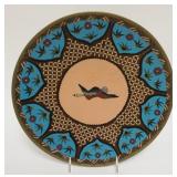 1011	CLOISONNE CHARGER, APPROXIMATELY 12 IN