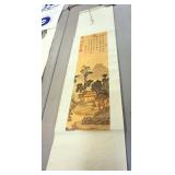 1078	ASIAN SCROLL, APPROXIMATELY 64 IN