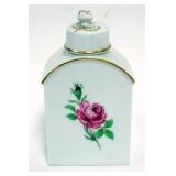 1137	CHINA TEA CADDY, APPROXIMATELY 5 1/2 IN H