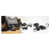 1151	GROUP OF 35 MM CAMERAS AND RELATED MAMIYO 1000 DTL/500TL, CANON T50, CANON A-1