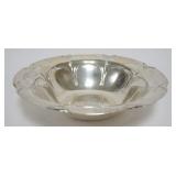 1163	STERLING SILVER BOWL, 10.6 OZT