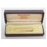 1165	14K GOLD MENS TIE CLIP, 3.0 DWT