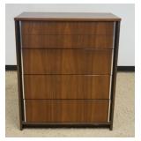 1200	BASSET FURNITURE MODERN STYLE CHEST, 4 DRAWERS, APPROXIMATELY 37 IN X 18 IN X 44 IN HIGH