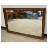 1226	HENKLE HARRIS VIRGINIA GALLERIES WILD BLACK CHERRY MIRROR, APPROXIMATELY 53 IN X 35 IN