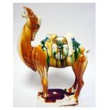 1006	CHINESE POTTERY HORSE, APPROXIMATELY 13 IN H