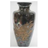 1007	SILVER PLATE CHINESE VASE, COMMEMORATIVE 1926, THE CHINESE NATIONAL BANK OF NEW YORK, APPROXIMA