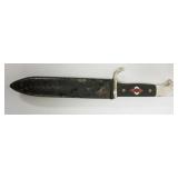 1064	GERMAN WWII YOUTH KNIFE, APPROXIMATELY 10 1/2 IN 