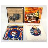 1126	VINTAGE VINYL RECORD ROCK ALBUMS, ASSORTED LPS, GRATEFUL DEAD