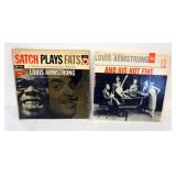 1142	LOUIS ARMSTRONG VINTAGE VINYL RECORDS, LPS