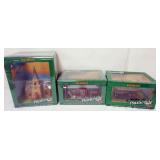 1182	O GAUGE TRAIN BUILDINGS, PLASTICVILLE/BACHMANN, CHURCH, SCHOOL AND FARMERS MARKET