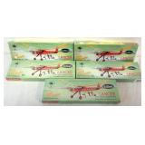 1185	GROUP OF VINTAGE MODEL AIRPLANE MODEL KITS, SEALED AND UNOPENED GUILLOWS LANCER