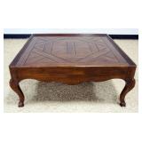 1224	JOHN WIDDICOMB COCKTAIL TABLE, APPROXIMATELY 39 IN SQ X 16 IN H