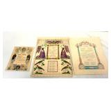 1015	GROUP OF FRAKTUR AND PENNSYLVANIA BIRTH CERTIFICATES, LARGEST APPROXIMATELY 17 IN X 14 IN