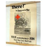 1029	ORIGINAL WWI POSTER, APPROXIMATELY 30 IN X 19 1/4 IN, WEAR ON EDGES