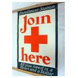 1030	ORIGINAL WWI POSTER, APPROXIMATELY 30 IN X 20 IN, WEAR ON EDGES
