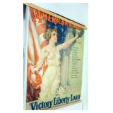 1033	ORIGINAL WWI POSTER, APPROXIMATELY 40 IN X 27 IN, WEAR ON EDGES