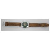 1120	SWATCH IRISH WEEKEND ALUMINUM WATER RESISTANT MENS WATCH