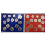 1153	2 - 2011 US MINT UNCIRCULATED COIN SET D & P