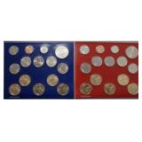 1154	2 - 2012 US MINT UNCIRCULATED COIN SET D & P