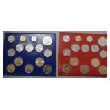 1155	2 - 2013 US MINT UNCIRCULATED COIN SET D & P