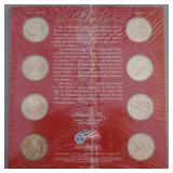 1158	2007 P & D PRESIDENTIAL COIN SET  8-DOLLARS UNCIRCULATED SEALED