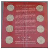 1160	2013 P & D PRESIDENTIAL COIN SET  8-DOLLARS UNCIRCULATED SEALED