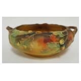1044	HAND PAINTED NIPPON DOUBLE HANDLED BOWL, APPROXIMATELY 8 IN X 3 IN HIGH