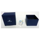 1080	SWAROVSKI CRYSTAL *BLUE TANG FISH* COLORED APPROIMATELY 2 1/2 IN H